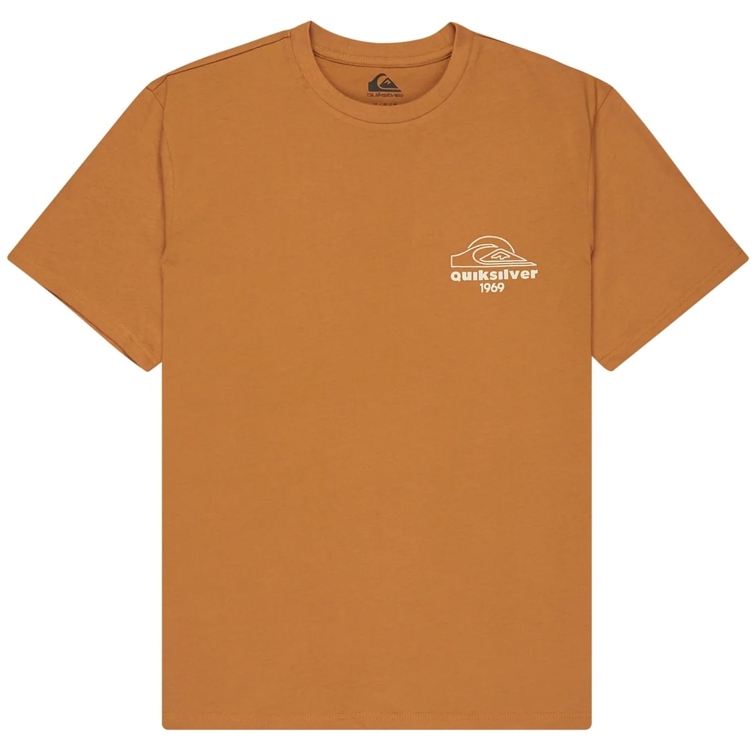 T-Shirt Quiksilver Bliss Point - CMK0/Tobacco Brown - men´s