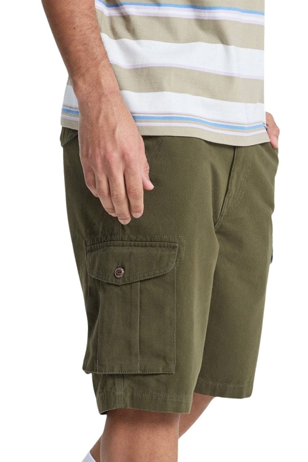 spodenki Quiksilver Crucial Battle Cargo - CRE0/Grape Leaf - men´s