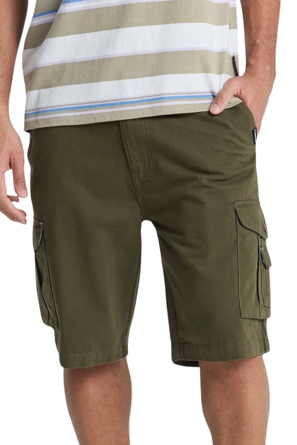 spodenki Quiksilver Crucial Battle Cargo - CRE0/Grape Leaf - men´s