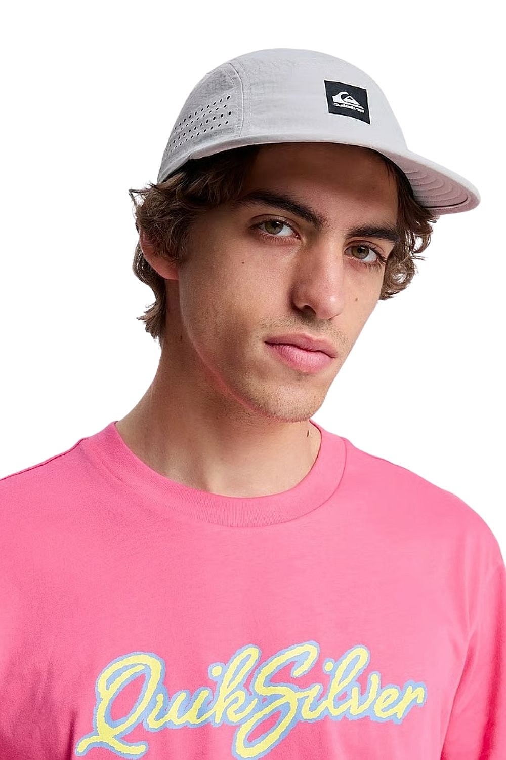 koszulka Quiksilver Malibu - MJB0/Pink Lemonade - men´s