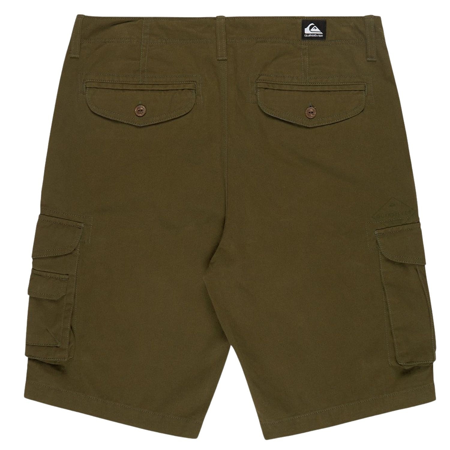 spodenki Quiksilver Crucial Battle Cargo - CRE0/Grape Leaf - men´s