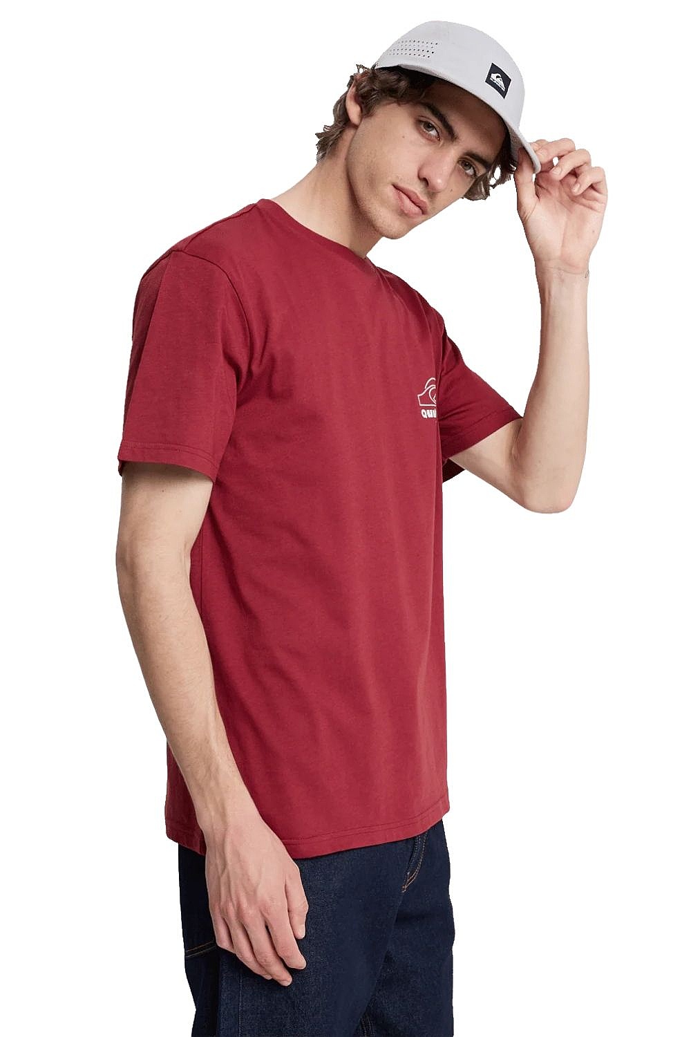 tričko Quiksilver Bliss Point - RQZ0/Burnt Russet