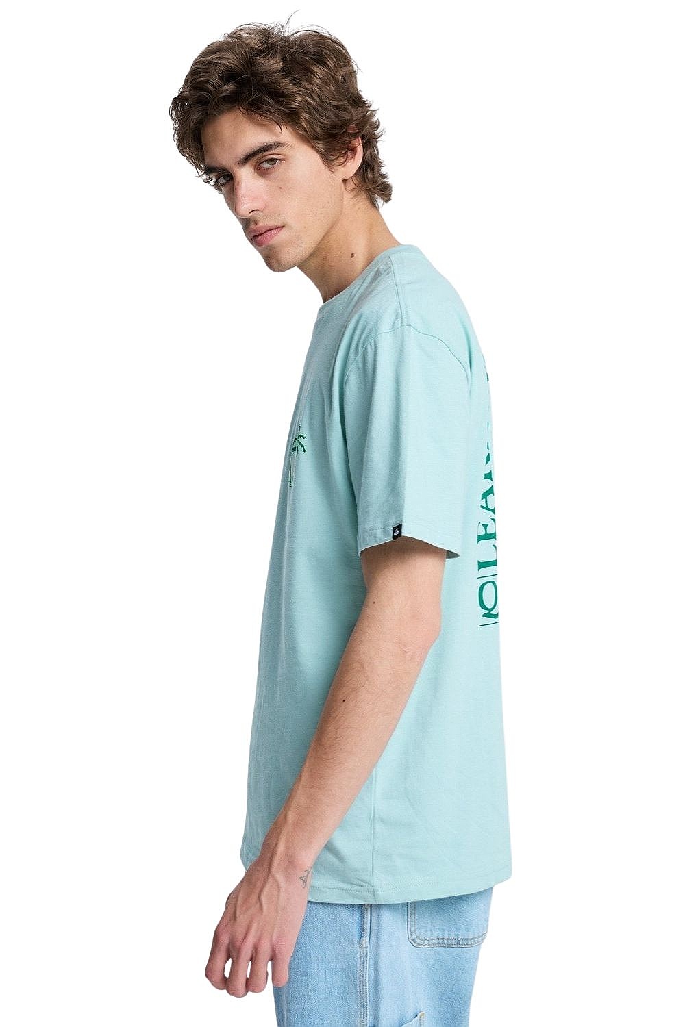 koszulka Quiksilver Evo Learning From Nature - BGA0/Blue Haze - men´s