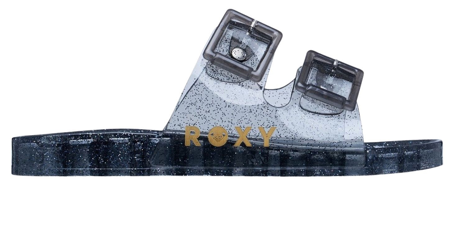 buty Roxy Kattie Glitter - SMG/Smoky Grey - women´s