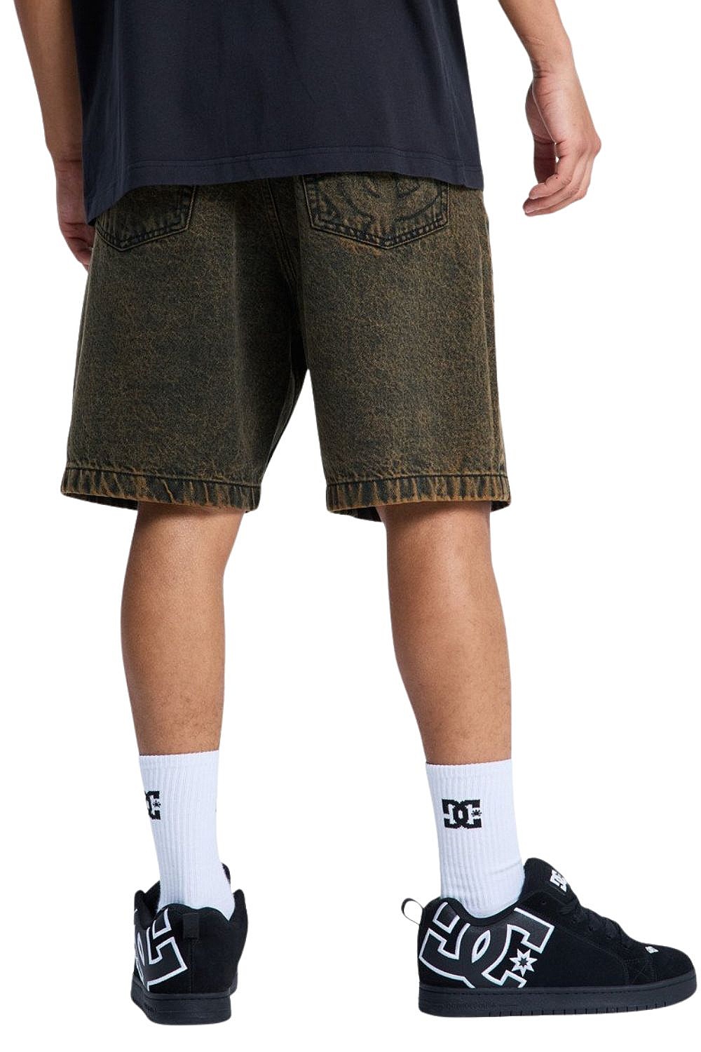 spodenki DC Baggy Denim - GKH0/Golden Olive - men´s