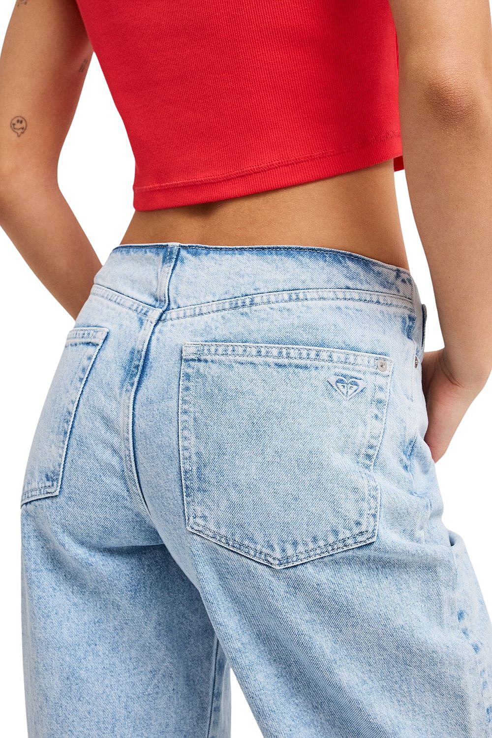 jeans Roxy Coco Low Sunbleached - BFB0/Sunbleached - women´s