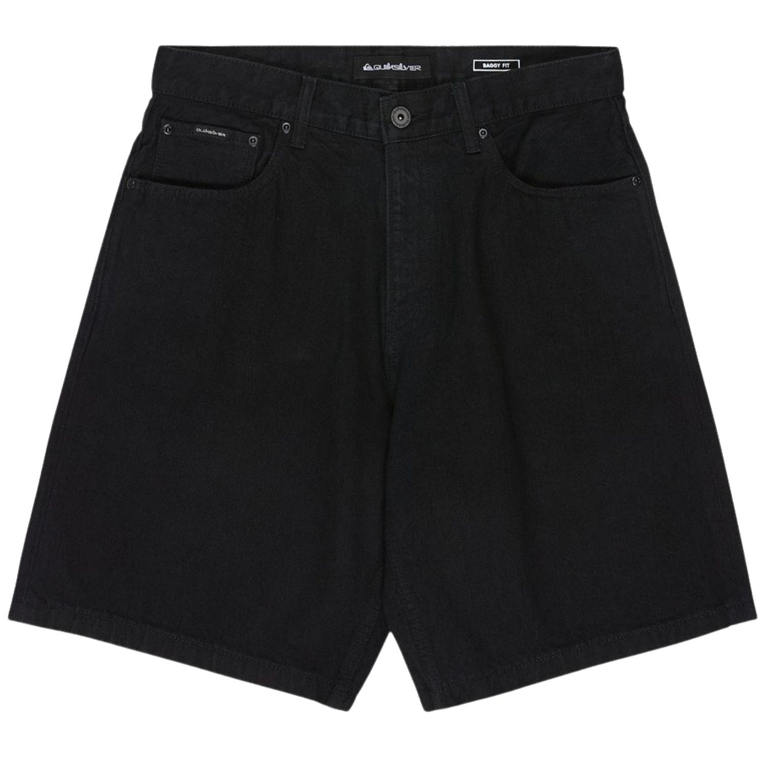 spodenki Quiksilver Baggy Denim - KVJ0/Black - men´s