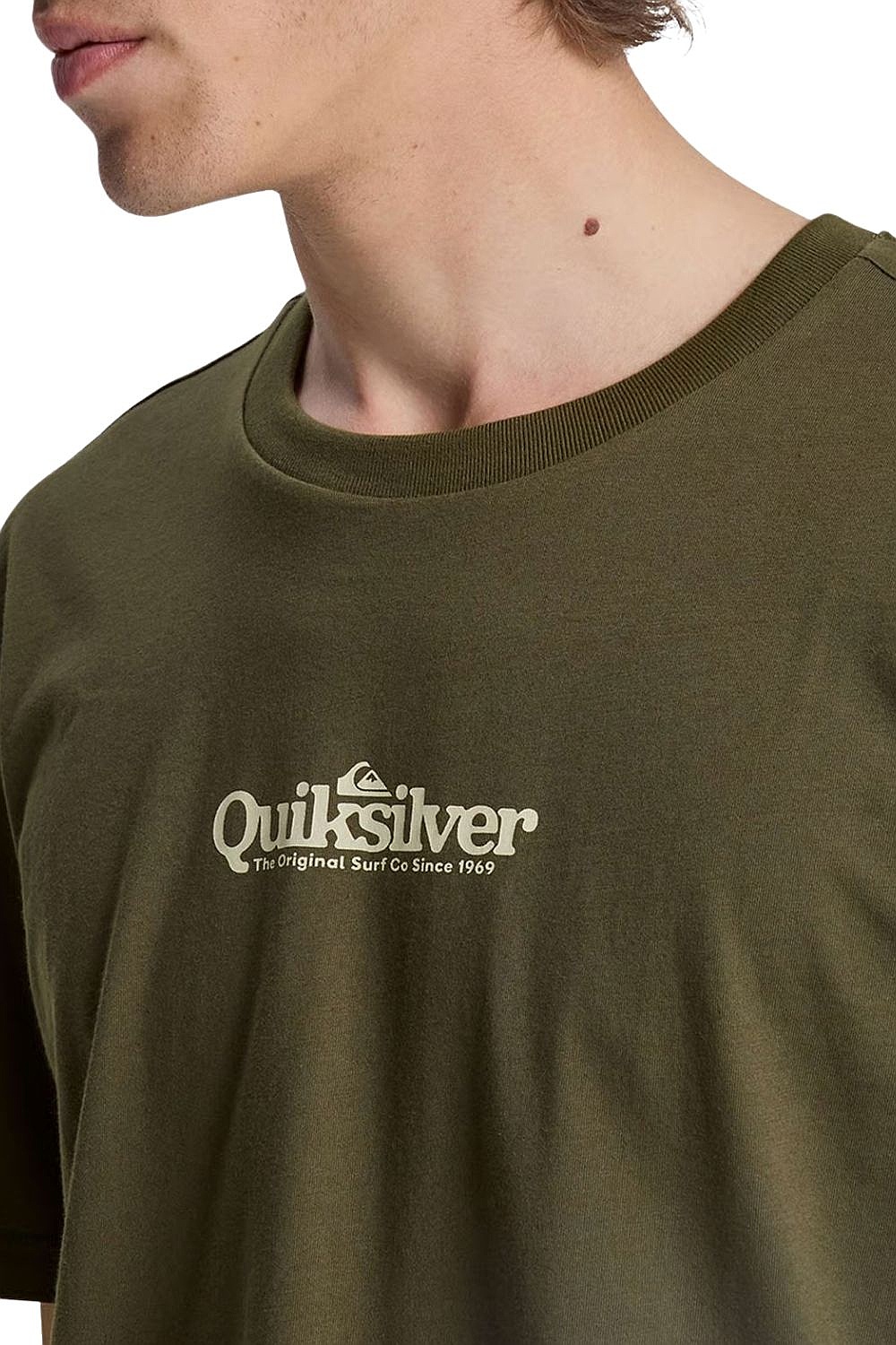 koszulka Quiksilver Fineline - CRE0/Grape Leaf - men´s