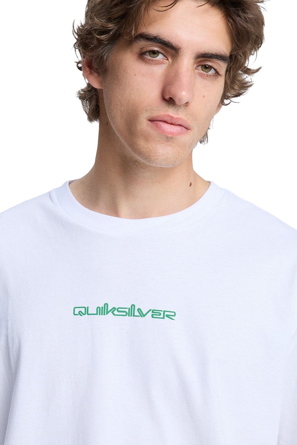 koszulka Quiksilver Fractured Wave - WBB0/White - men´s