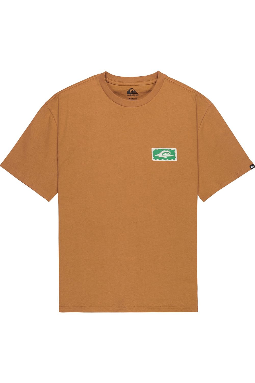 koszulka Quiksilver Serenity Splash - CMK0/Tobacco Brown - men´s