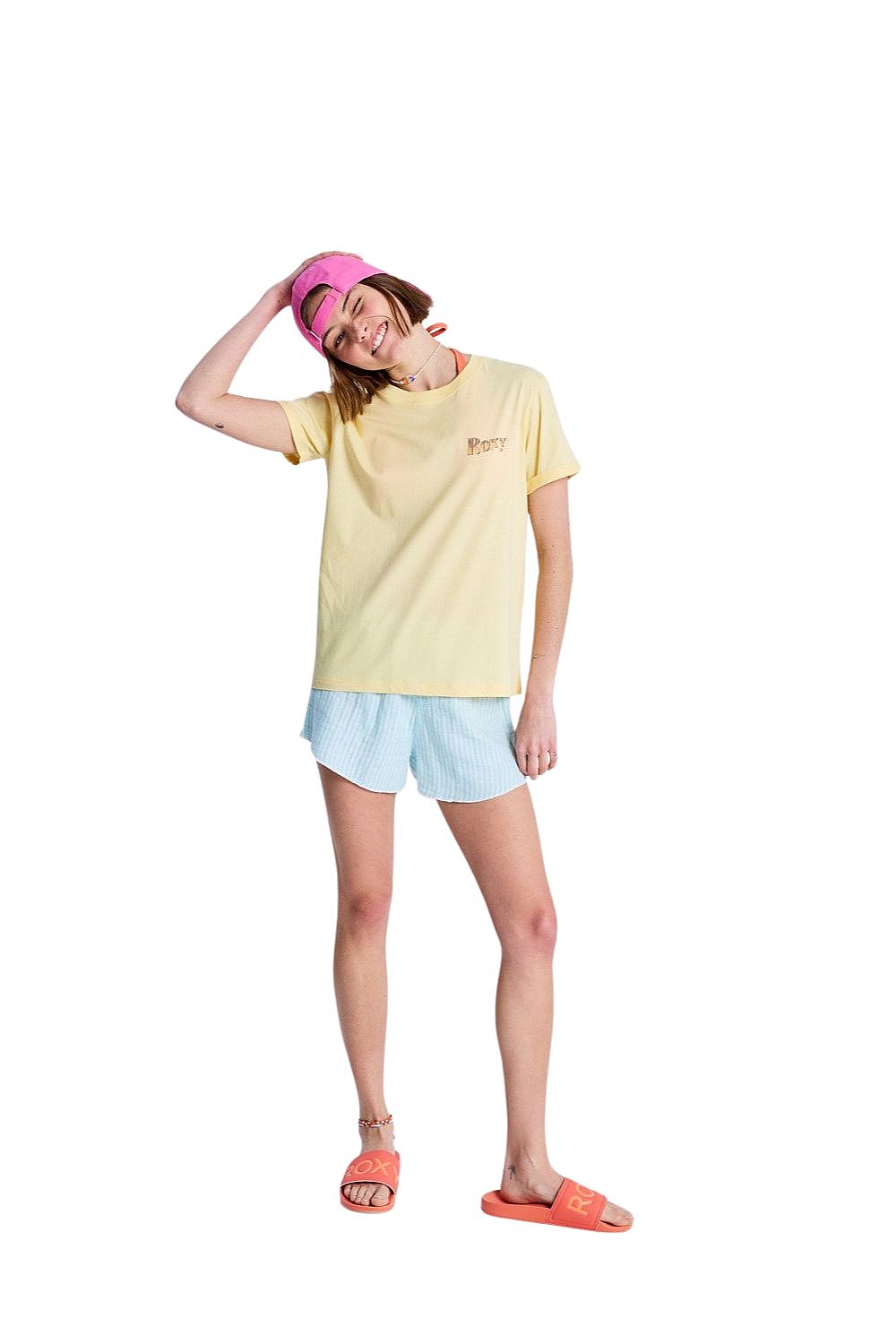 koszulka Roxy Oceanregular Poster - YEG0/Golden Haze - women´s