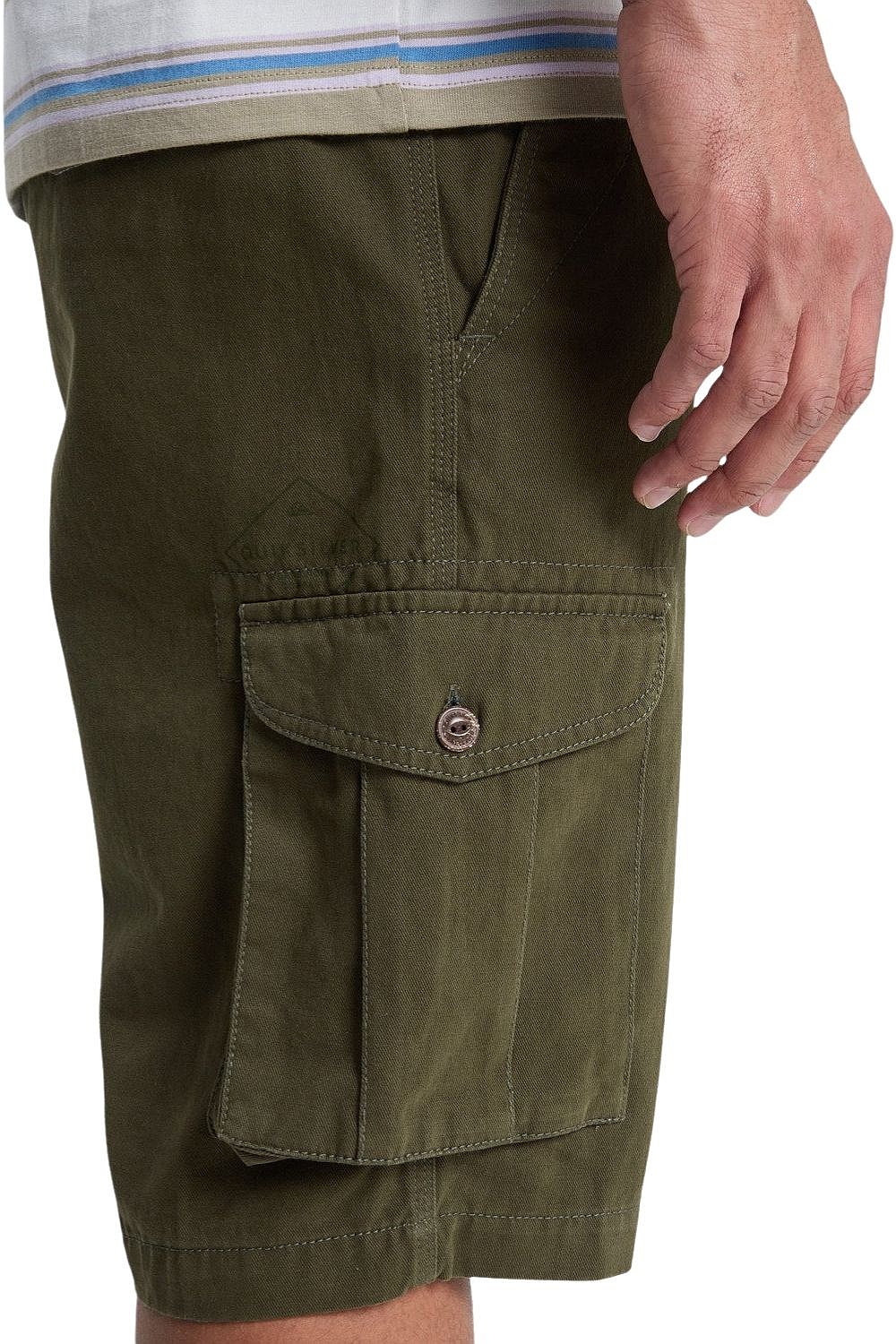 spodenki Quiksilver Crucial Battle Cargo - CRE0/Grape Leaf - men´s