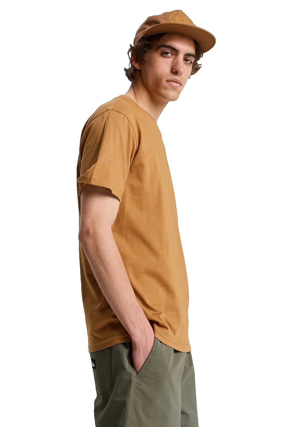 T-Shirt Quiksilver Bliss Point - CMK0/Tobacco Brown - men´s