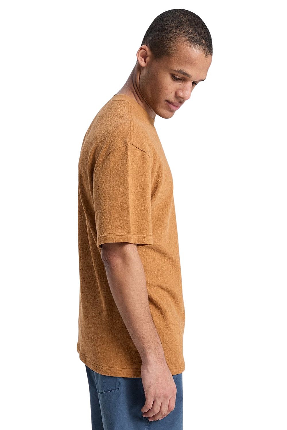 koszulka Quiksilver Bayi - CMK0/Tobacco Brown - men´s