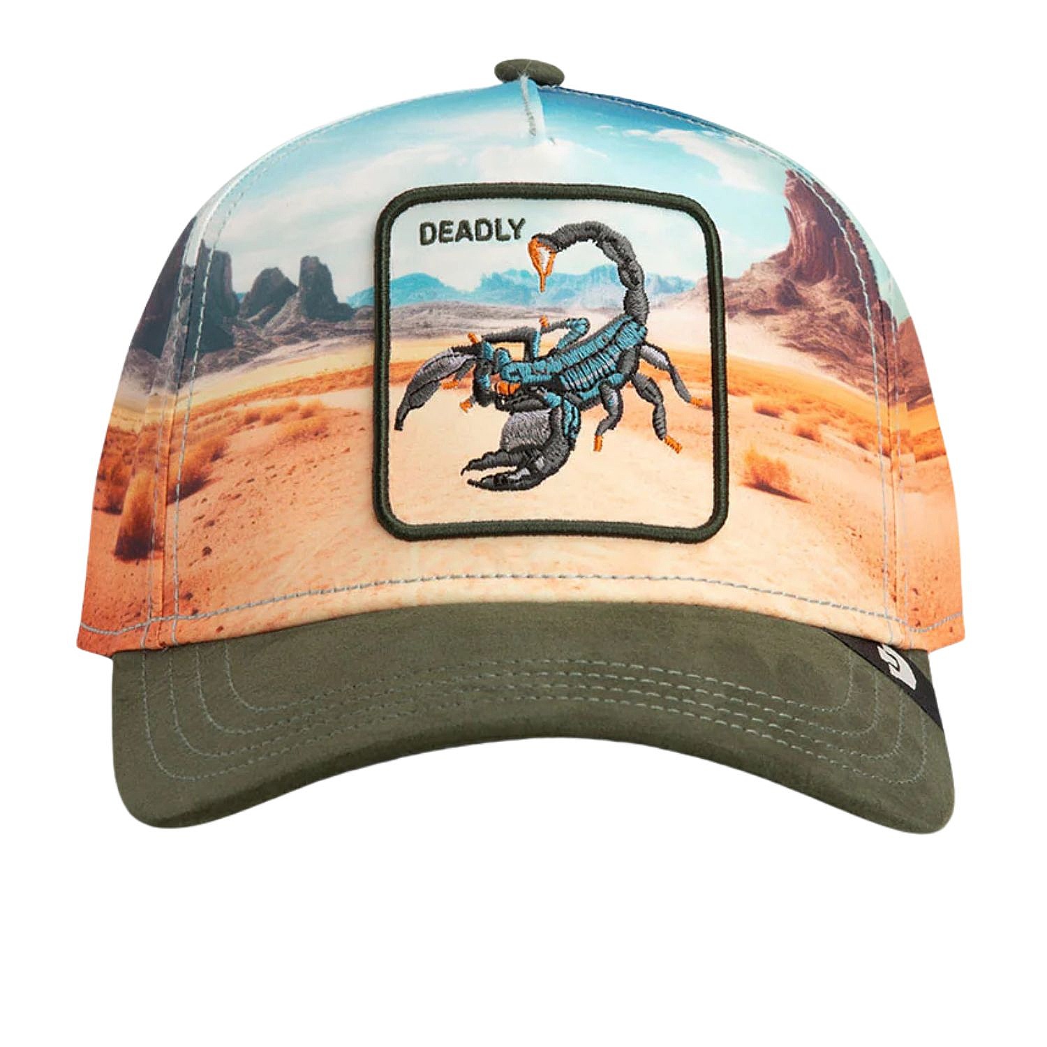 czapka z daszkiem Goorin Bros. Scorpion In The Element Trucker - Palm
