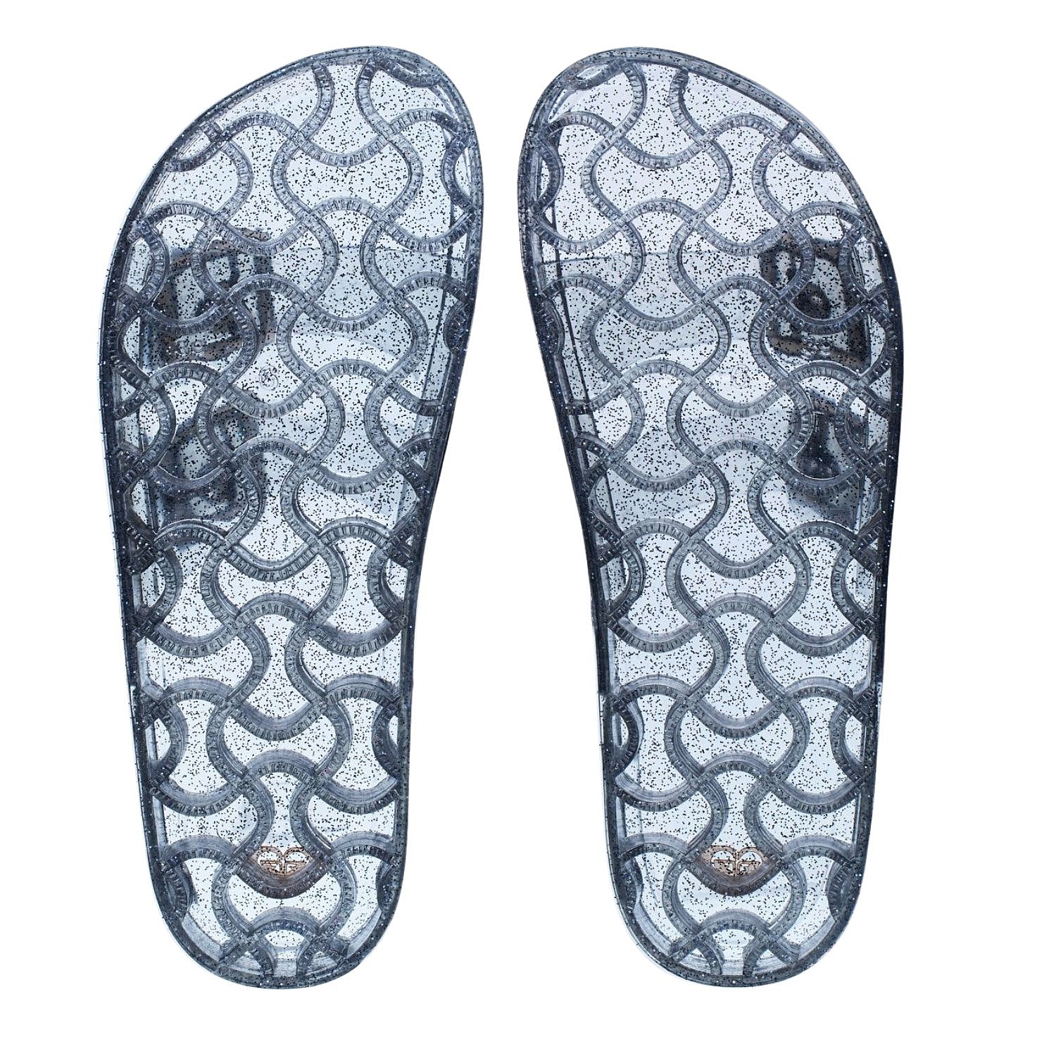 buty Roxy Kattie Glitter - SMG/Smoky Grey - women´s