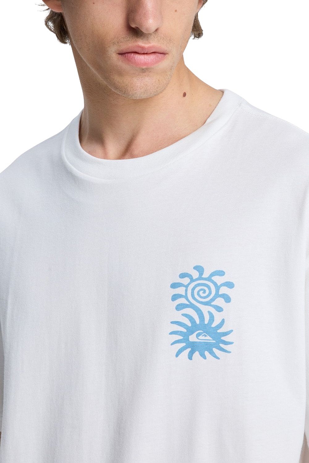 koszulka Quiksilver Evo Blossom Of Peace - WBK0/Snow White - men´s