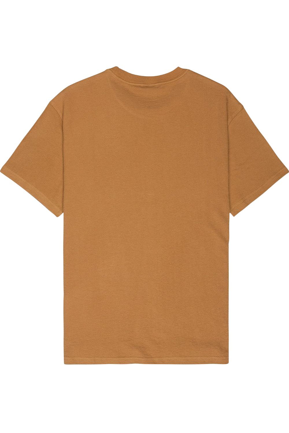 koszulka Quiksilver Bayi - CMK0/Tobacco Brown - men´s