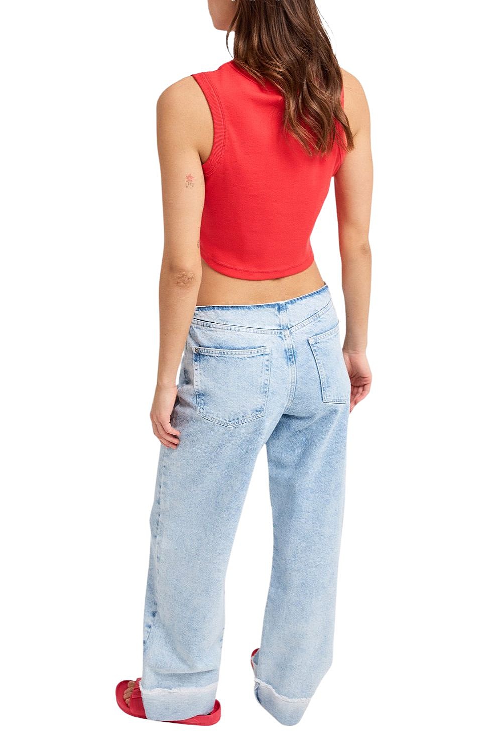 jeans Roxy Coco Low Sunbleached - BFB0/Sunbleached - women´s