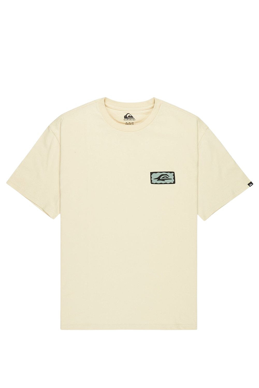 koszulka Quiksilver Serenity Splash - WBS0/Bone White - men´s