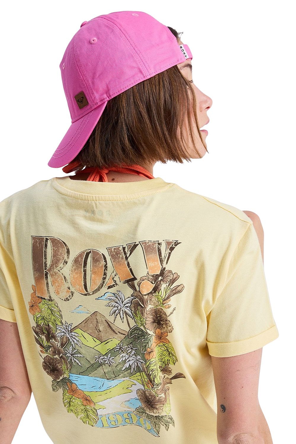 koszulka Roxy Oceanregular Poster - YEG0/Golden Haze - women´s