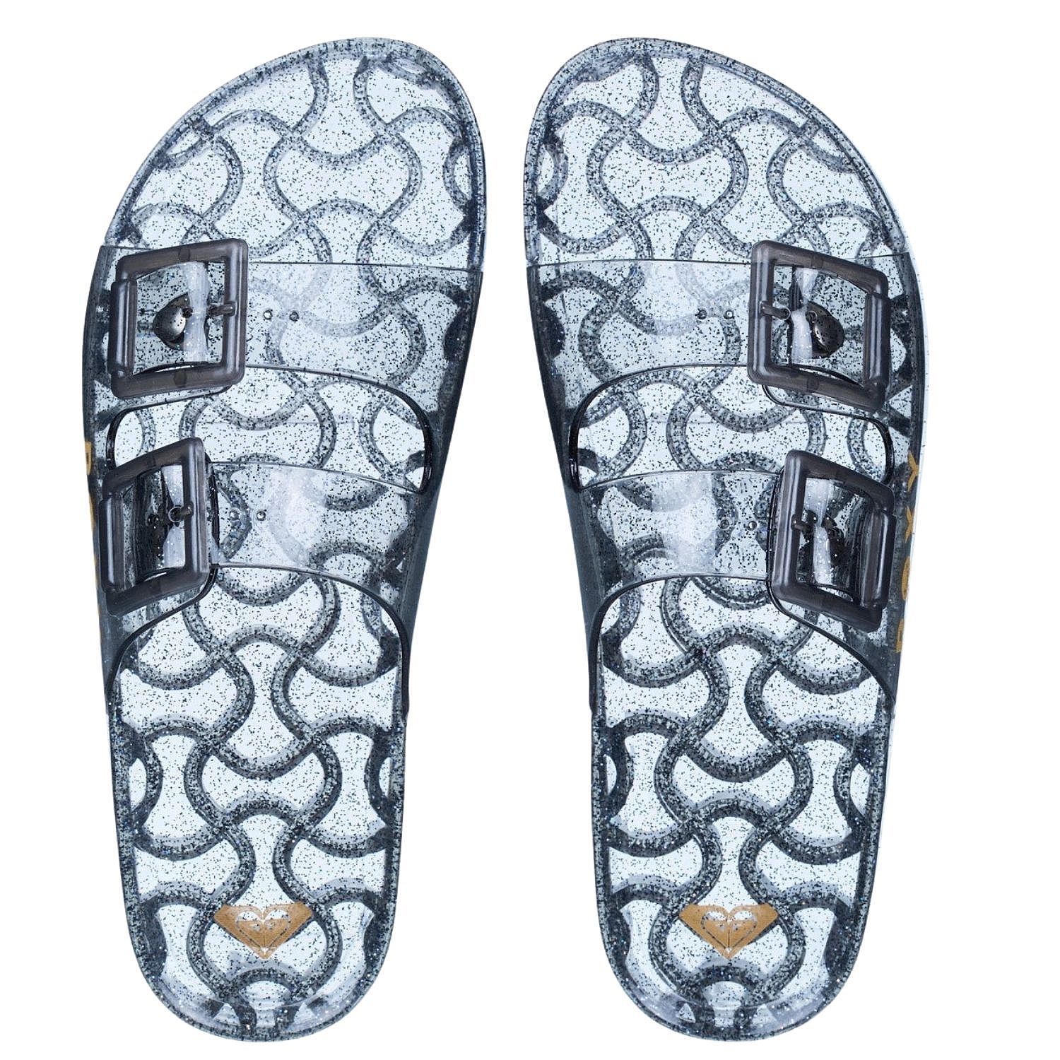 buty Roxy Kattie Glitter - SMG/Smoky Grey - women´s