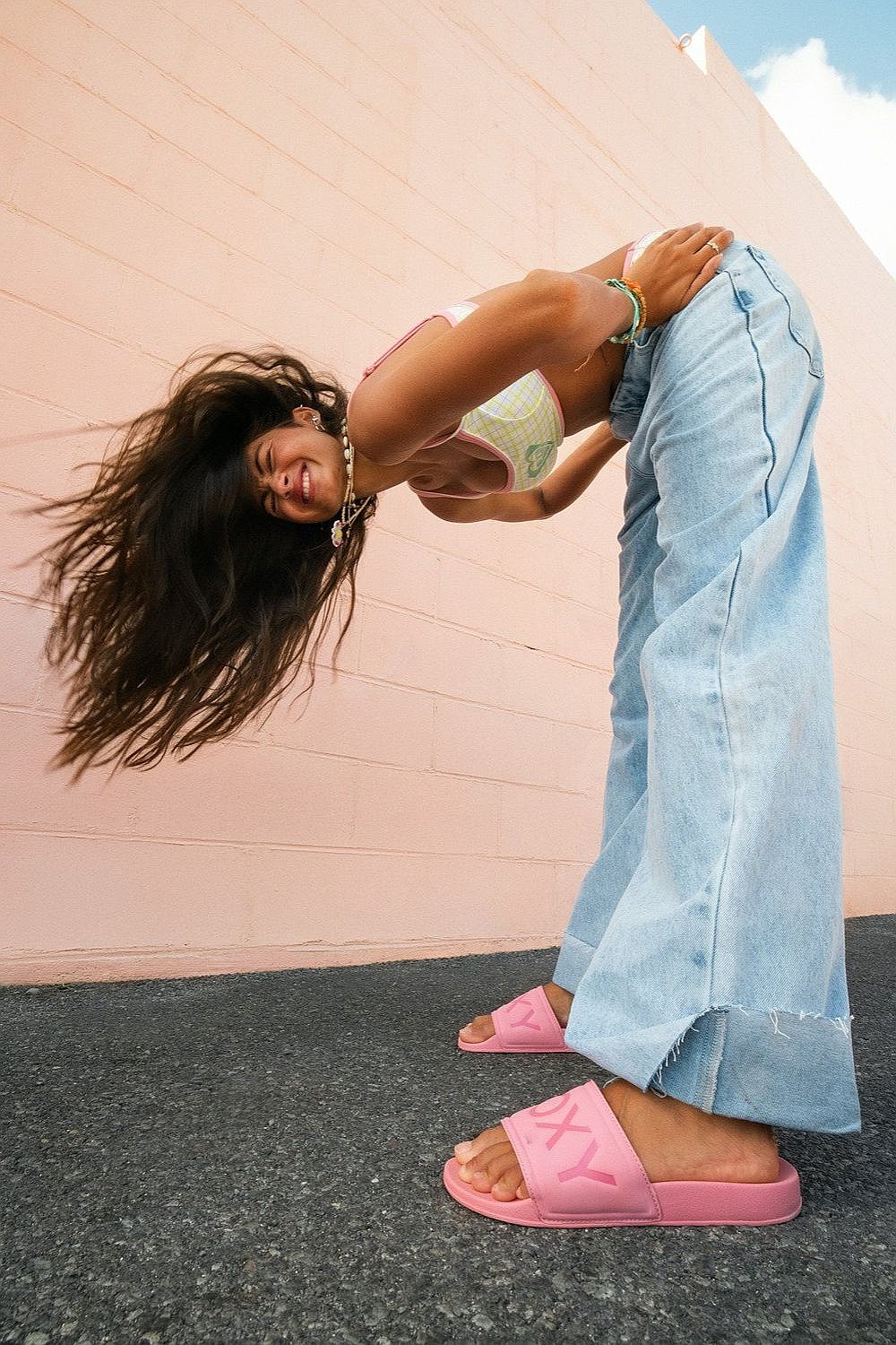 jeans Roxy Coco Low Sunbleached - BFB0/Sunbleached - women´s