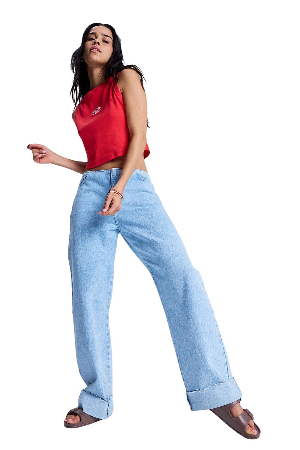 jeans Roxy Coco Low Sunbleached - BFB0/Sunbleached - women´s