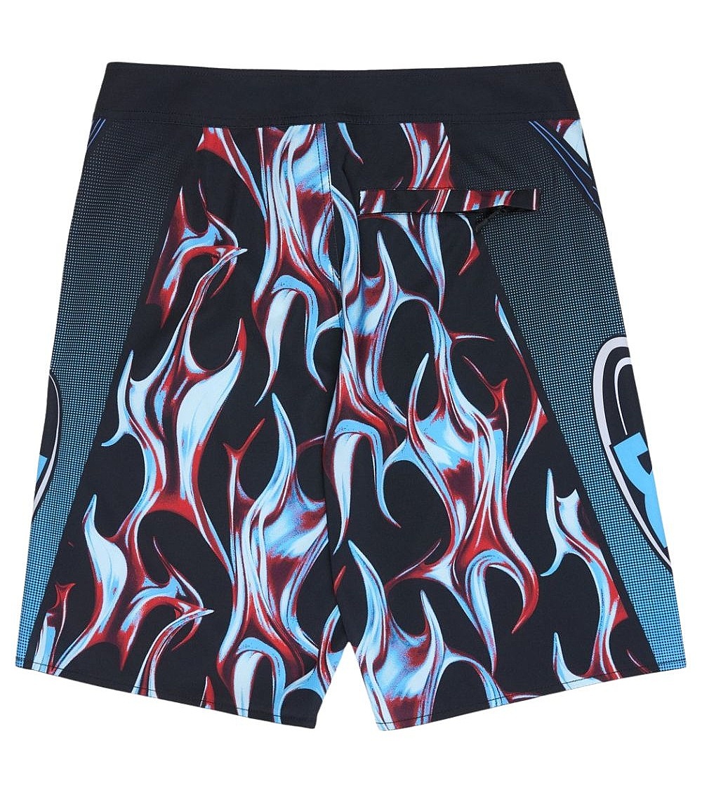 koupací šortky DC Sylem 21 - KVJ2/Liquid Fuego Black