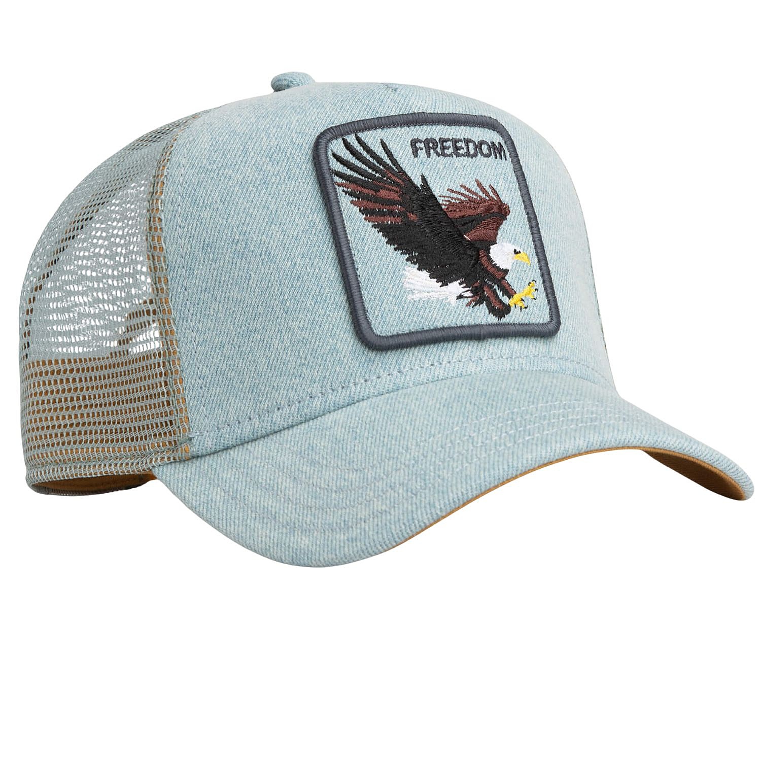 cap Goorin Bros. Denim Eagle Trucker - Light Denim