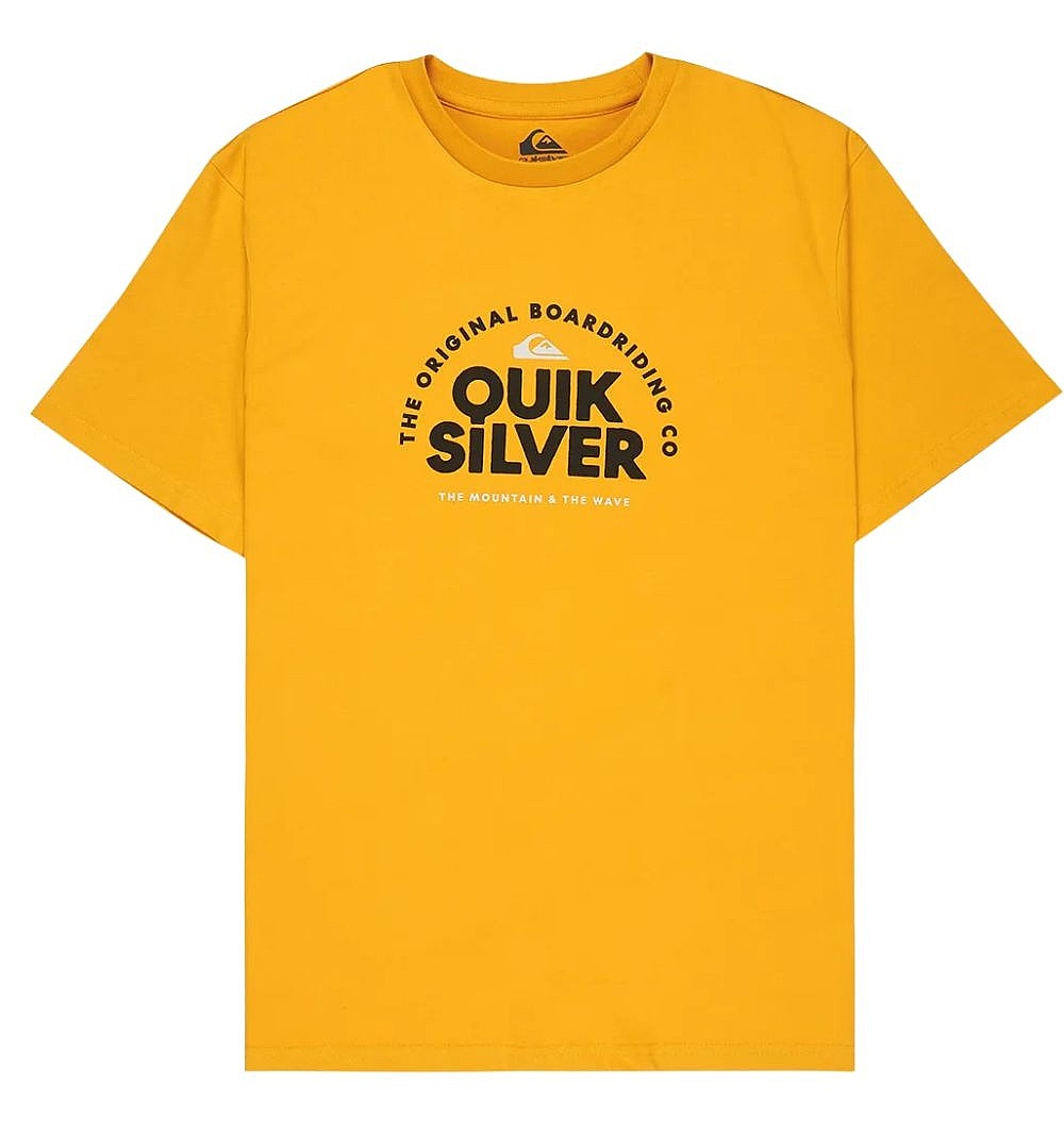 tričko Quiksilver Fundamental Ride - YKM0/Mineral Yellow