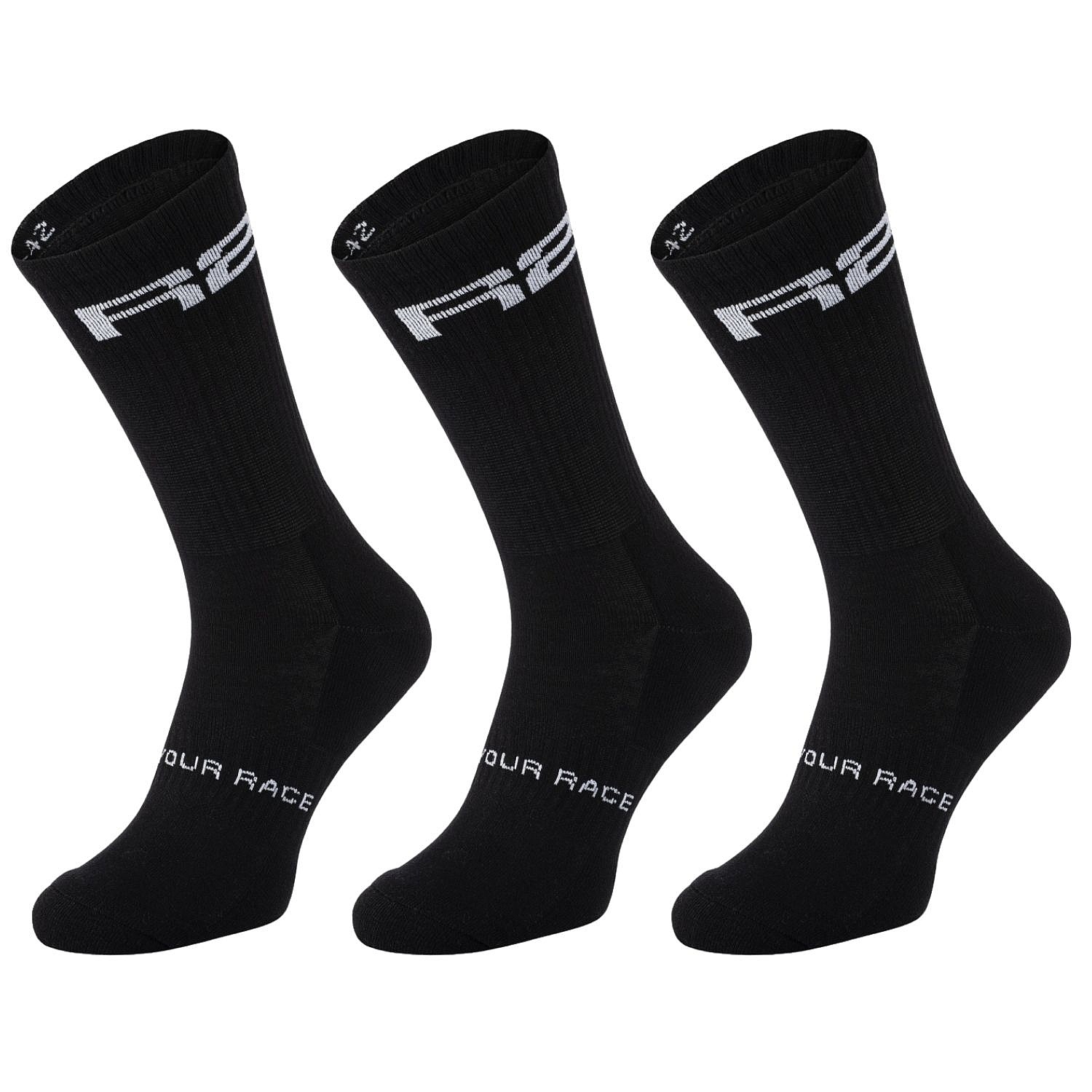socks R2 Urban 3 Pack - ATS31B/Black/White