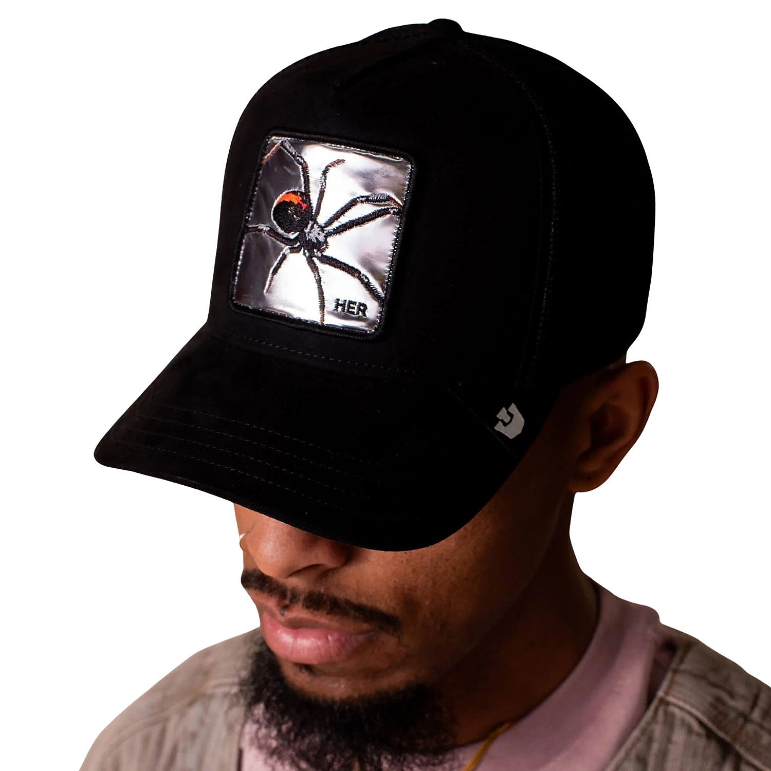 kšiltovka Goorin Bros. Silver Spider Trucker - Void
