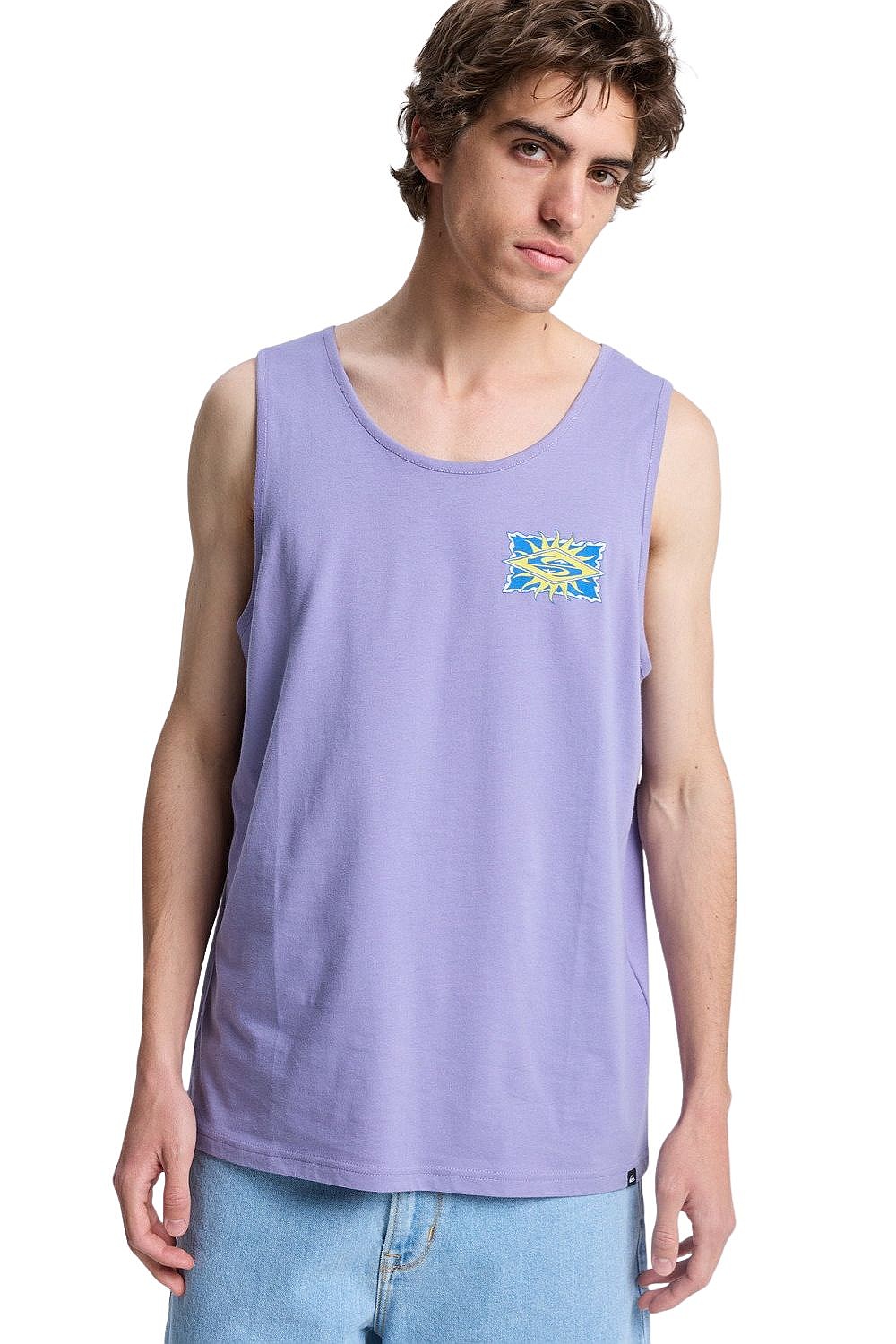 podkoszulek Quiksilver Ev Starfish Stamp - PKS0/Daybreak - men´s