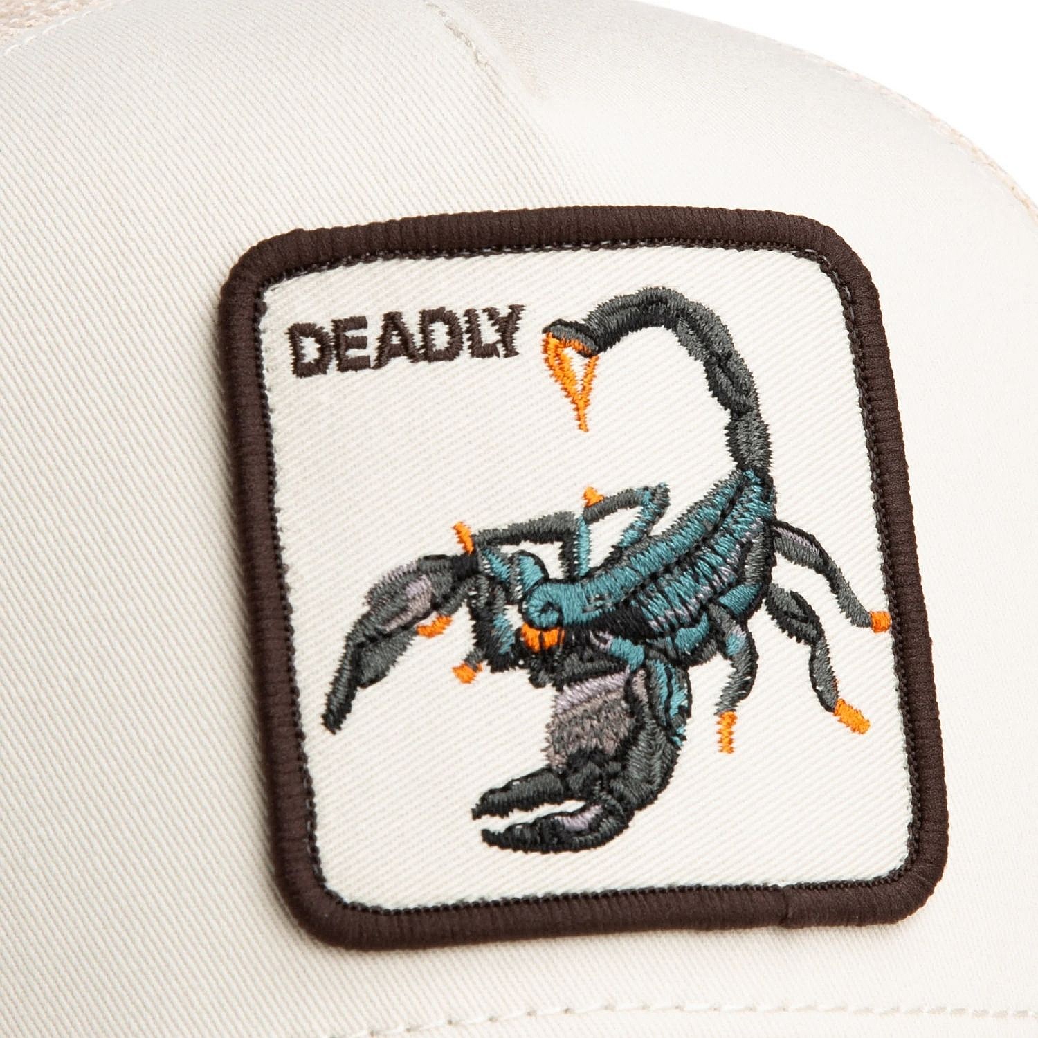 czapka z daszkiem Goorin Bros. Deadly Scorpion Trucker - Chalk
