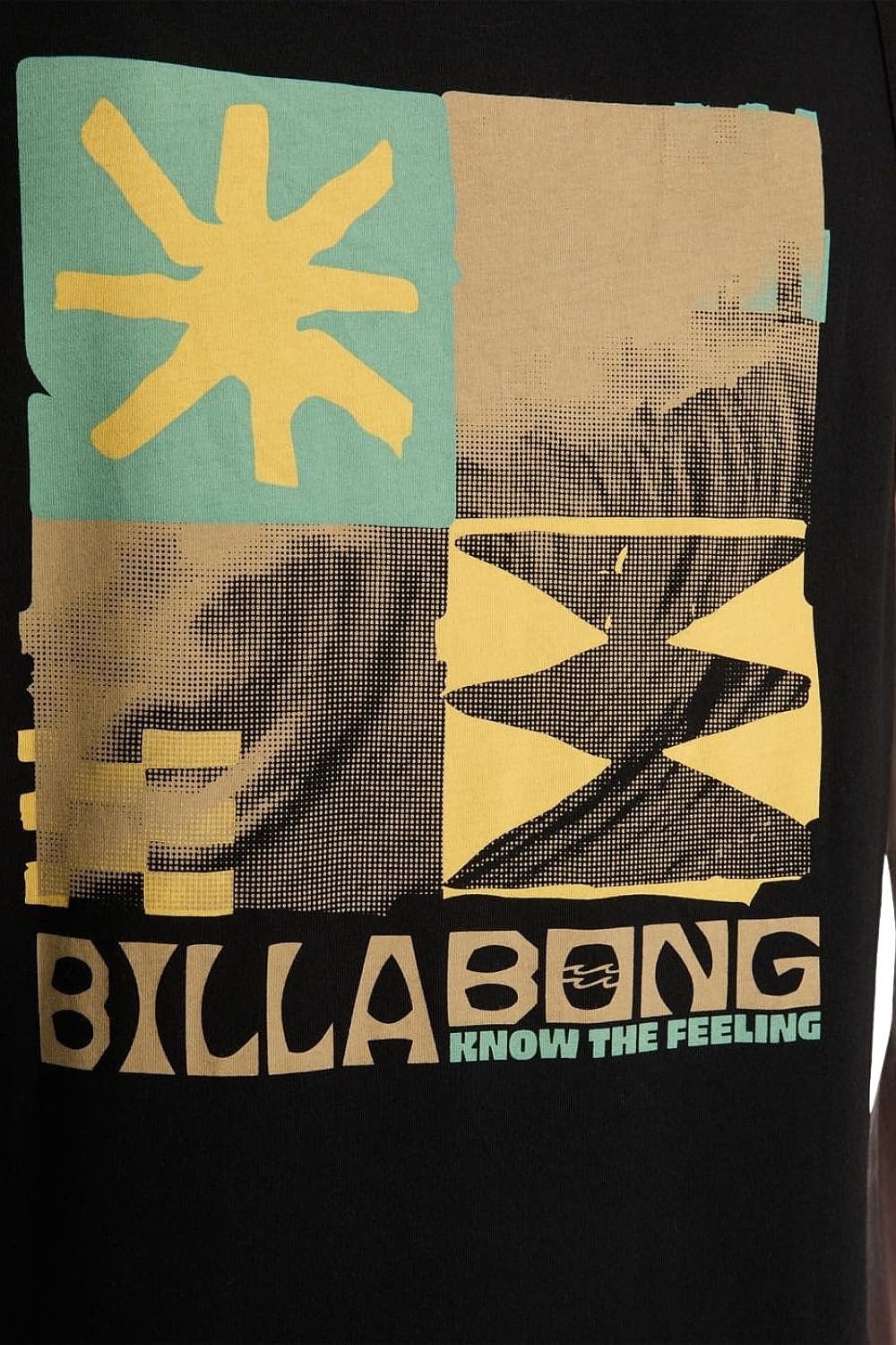 podkoszulek Billabong Good Times - BLK/Black - men´s