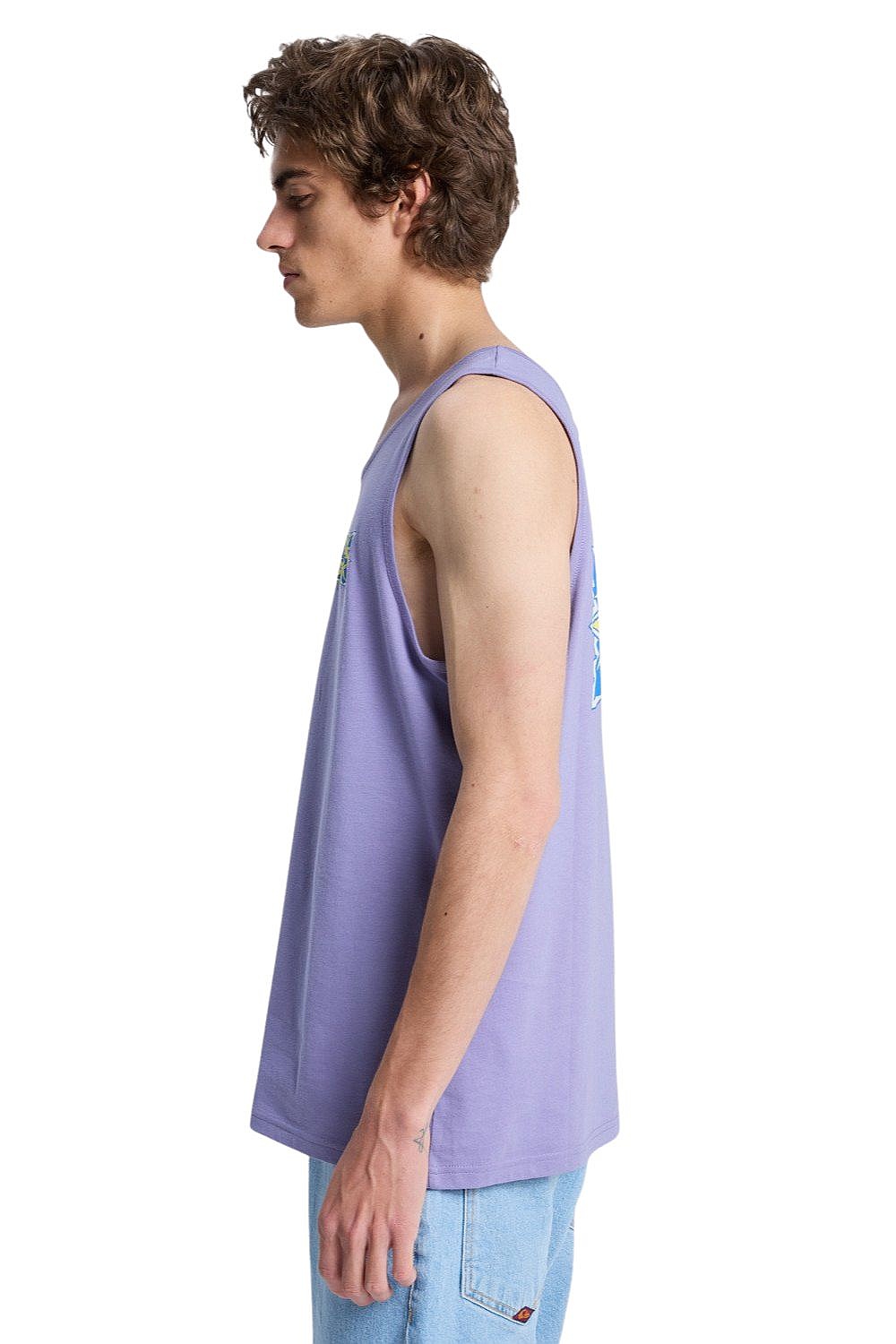 podkoszulek Quiksilver Ev Starfish Stamp - PKS0/Daybreak - men´s