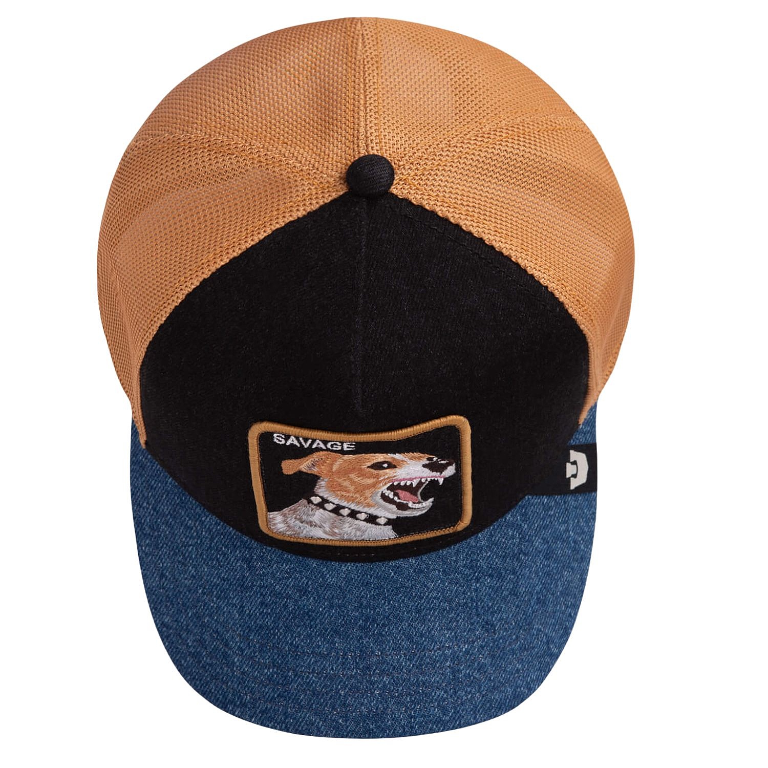 cap Goorin Bros. Savage Dawg Trucker - Black Denim