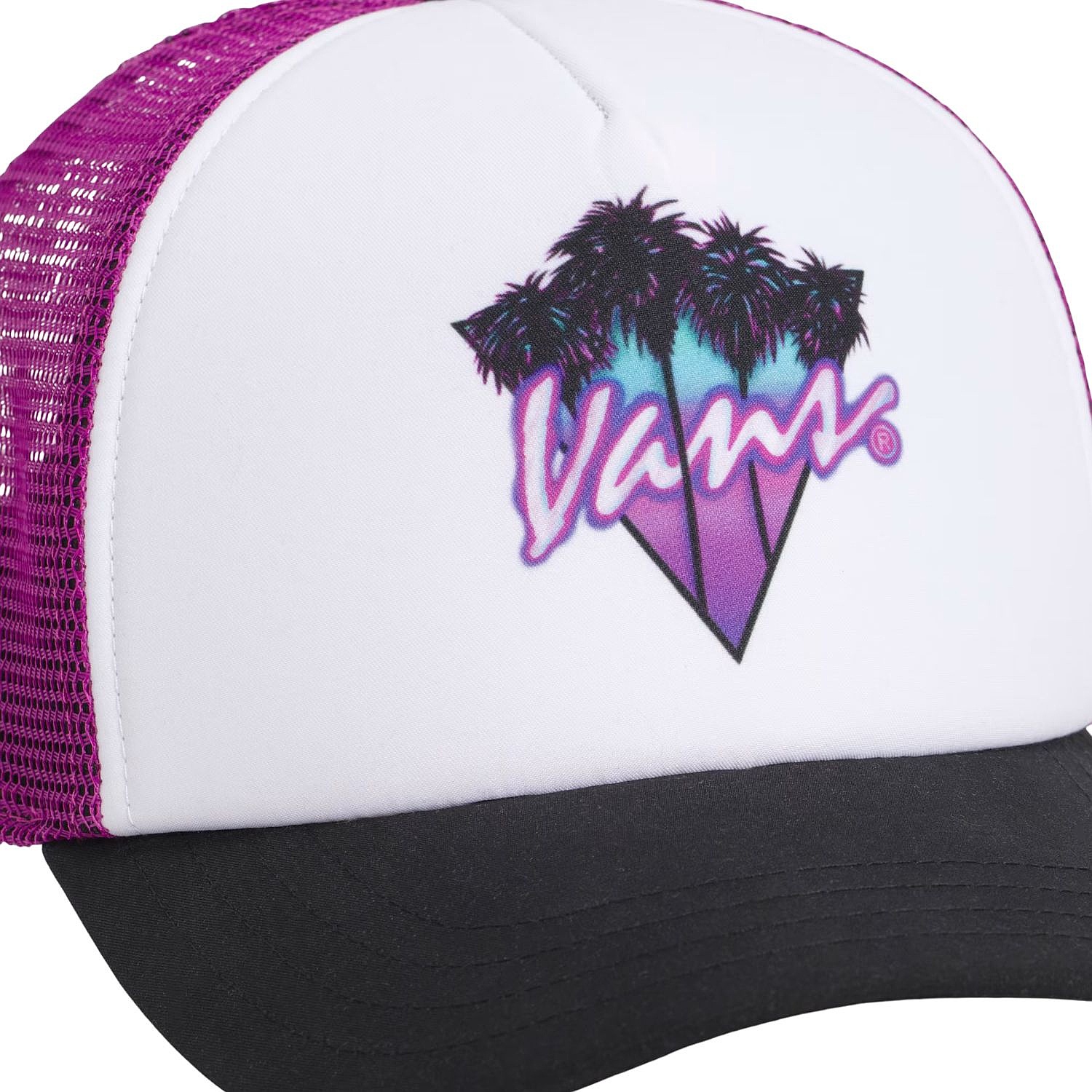 kšiltovka Vans Twisted Vans Trucker Youth - Checkerboard White