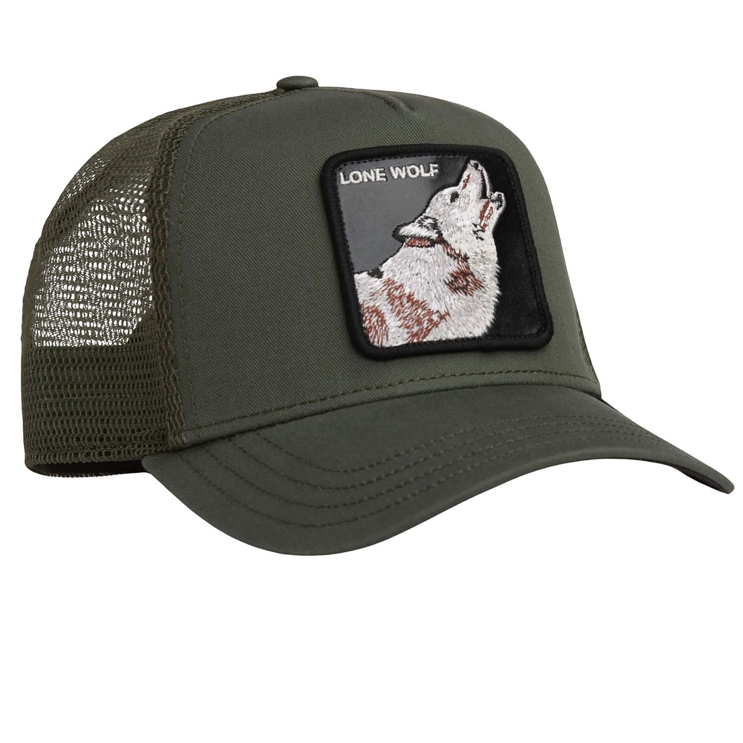 czapka z daszkiem Goorin Bros. Lone Wolf Trucker - Palm
