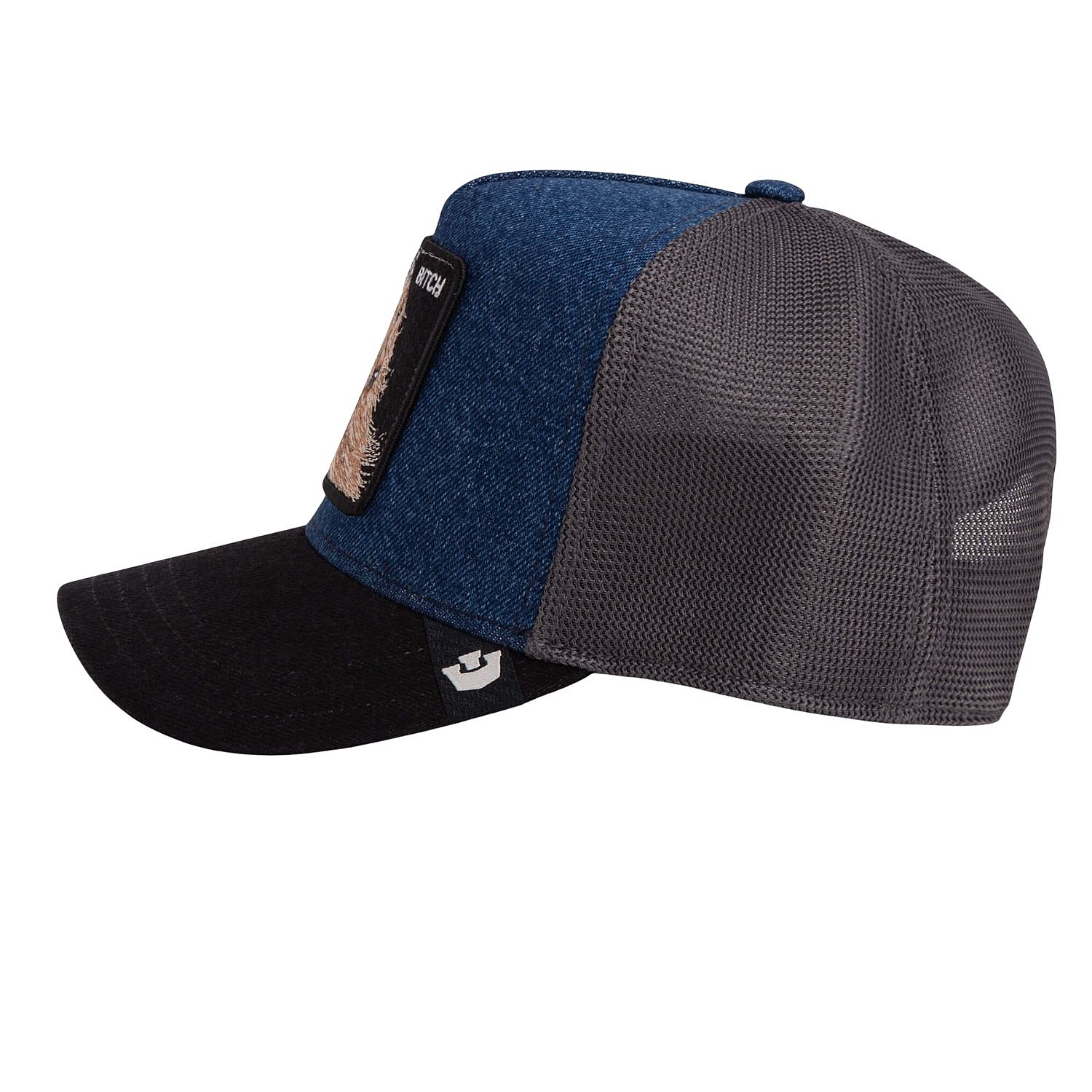 cap Goorin Bros. Hound Dawn Trucker - Blue Denim