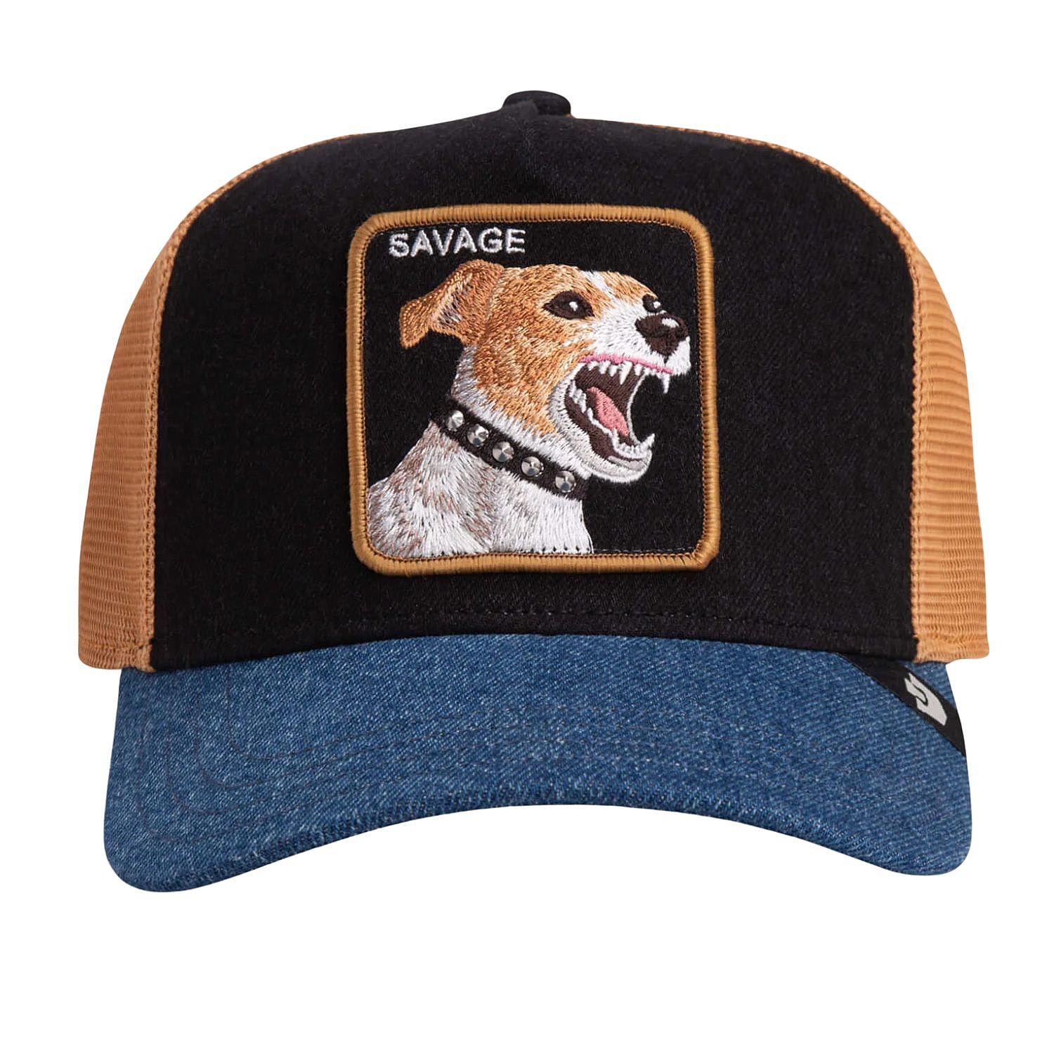 cap Goorin Bros. Savage Dawg Trucker - Black Denim