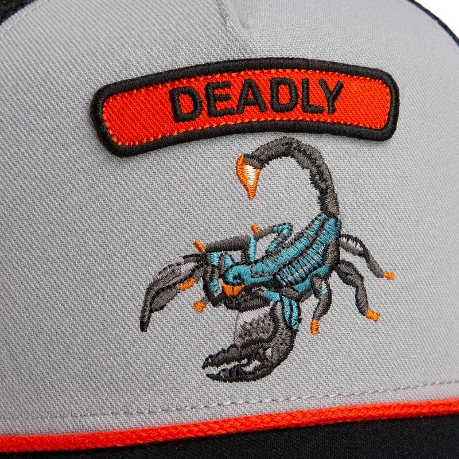 šiltovka Goorin Bros. Pop Rocker Scorpion Trucker - Gloss