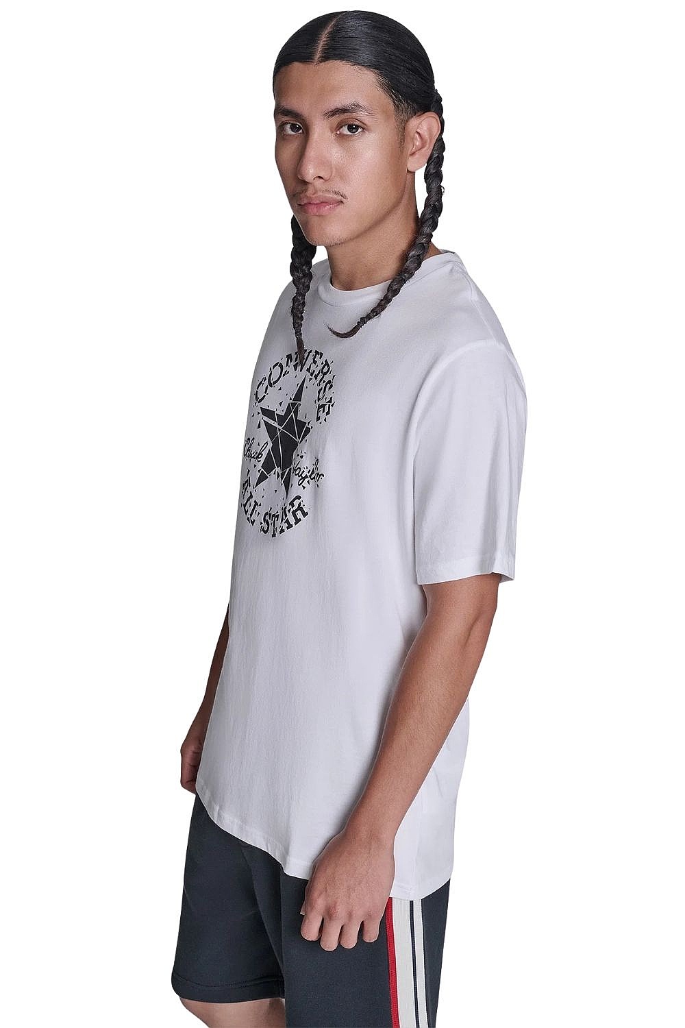 koszulka Converse Broken Glass/CVM6T087 - WHT/White - men´s