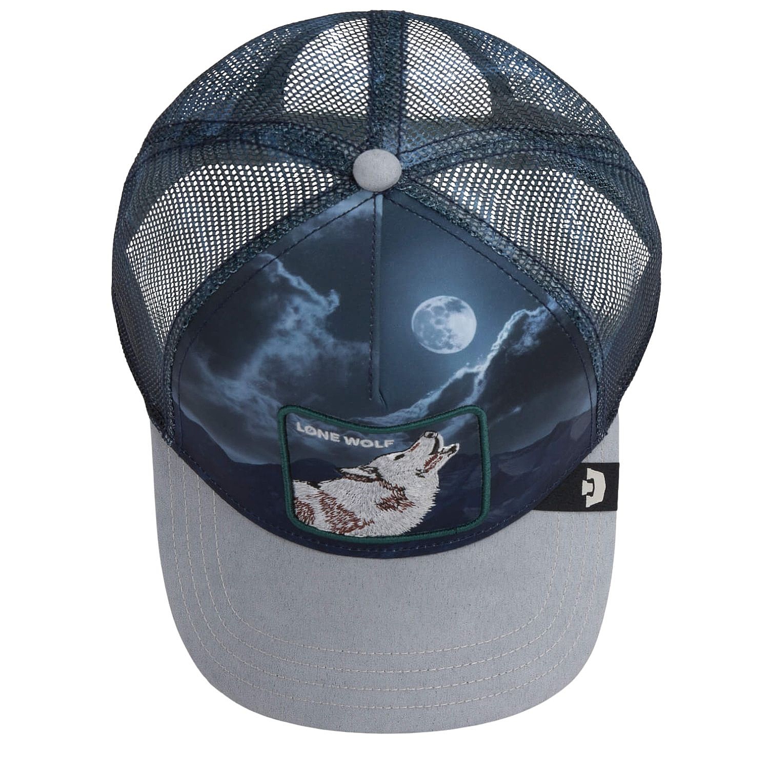 šiltovka Goorin Bros. Wolf In The Element Trucker - Gloss