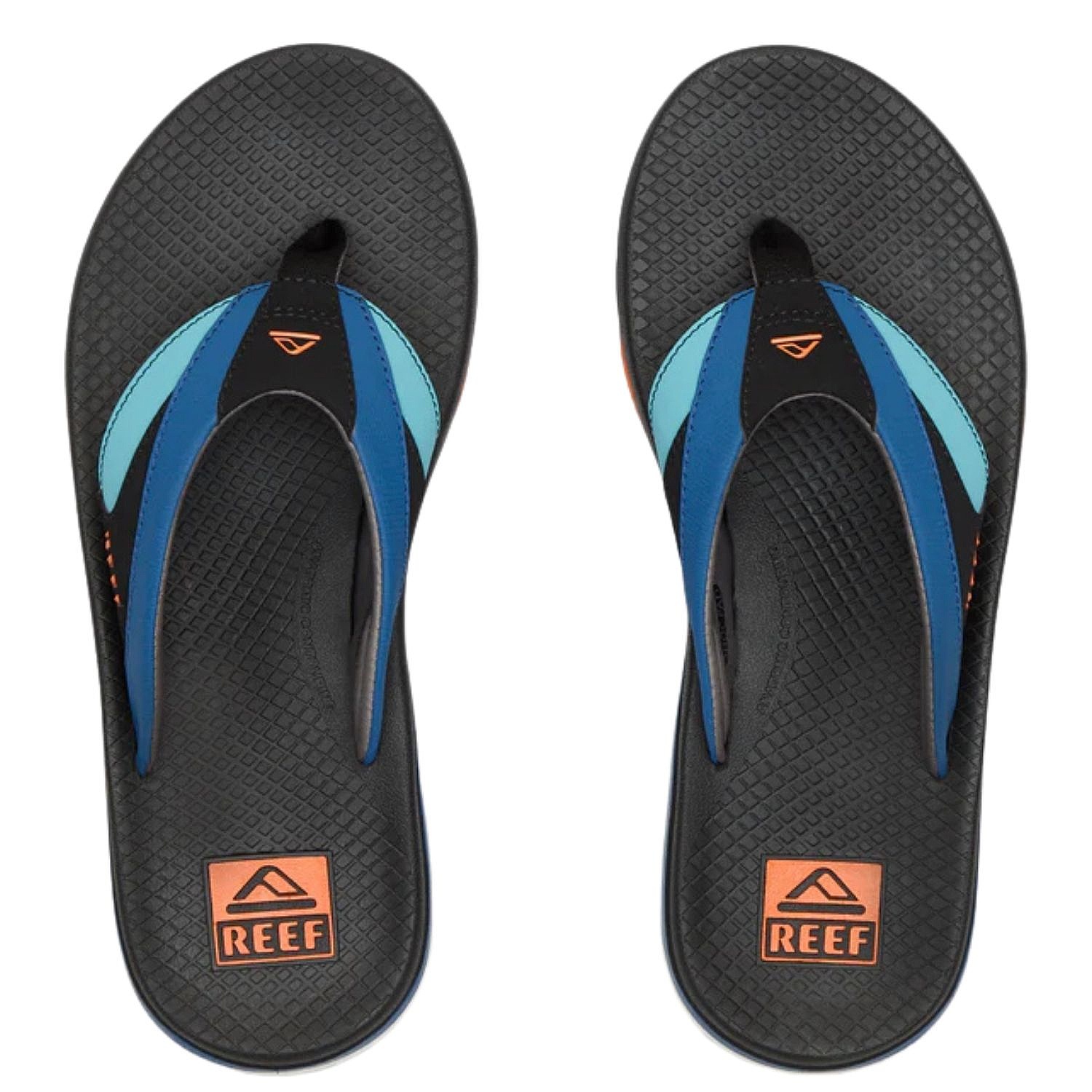 japonki  Reef Fanning + - Blue/Black/Orange - men´s