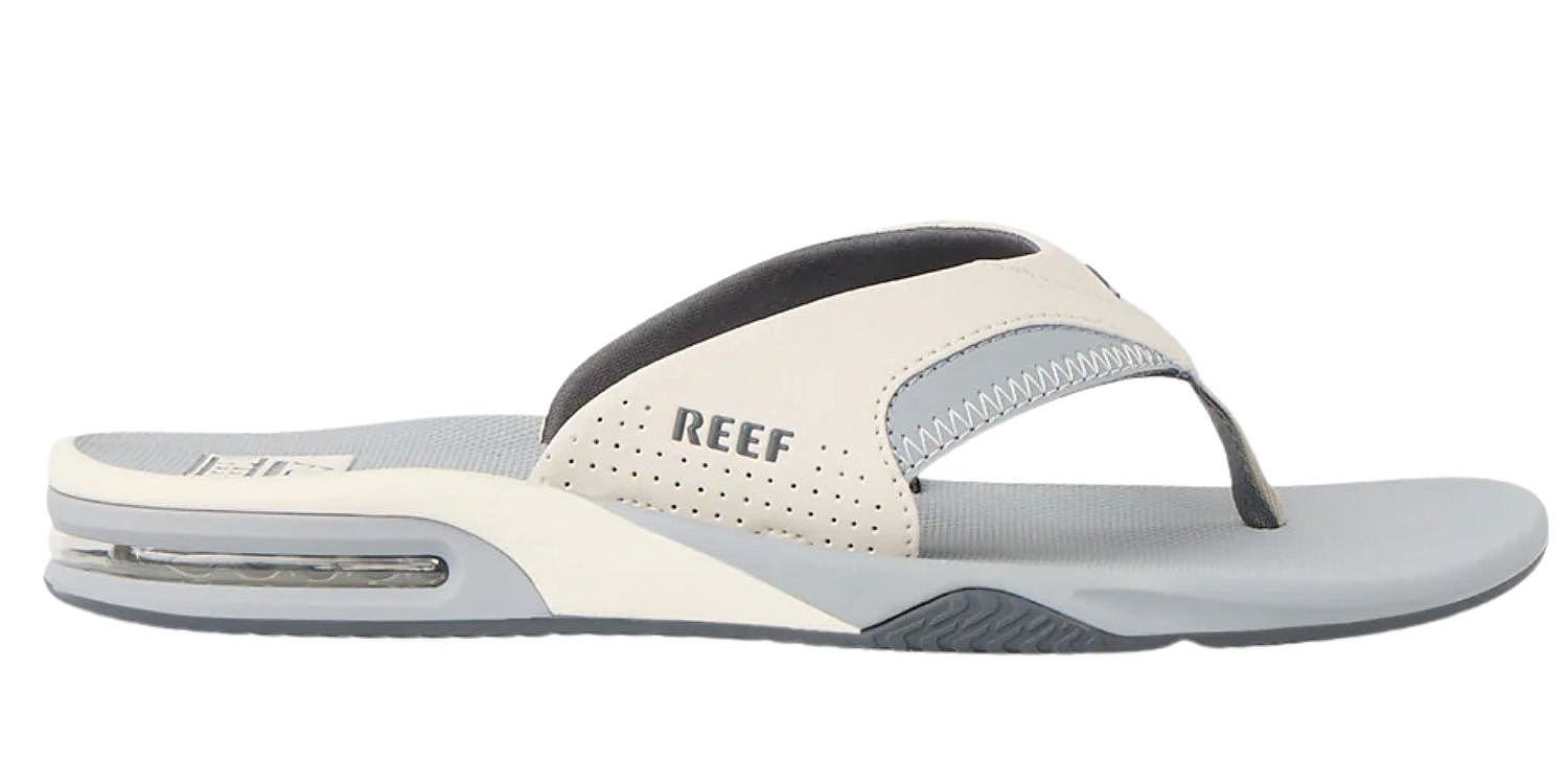 japonki  Reef Fanning - Light Grey/Grey/Blue - men´s