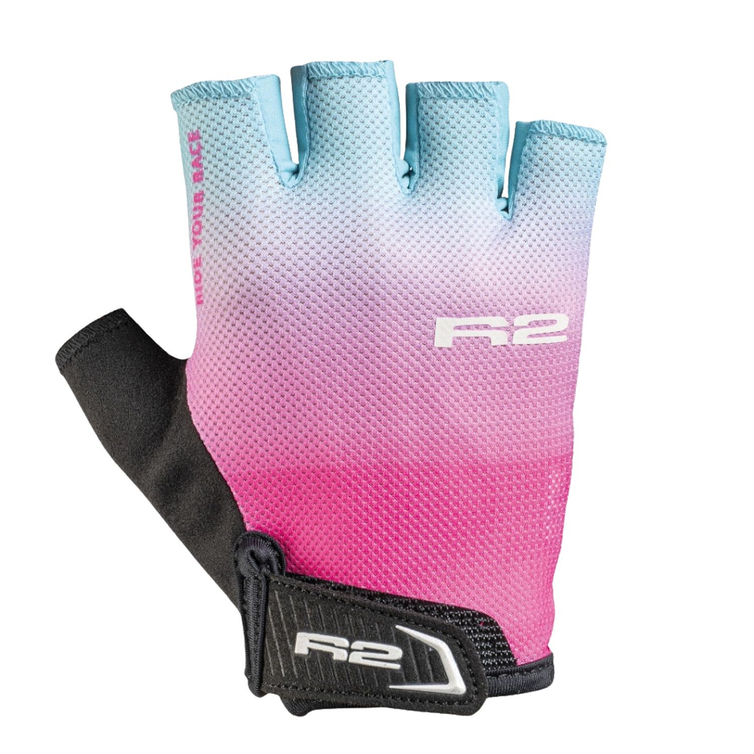 rękawice R2 Mistral - ATR65B/Pink/Mint Green - unisex junior