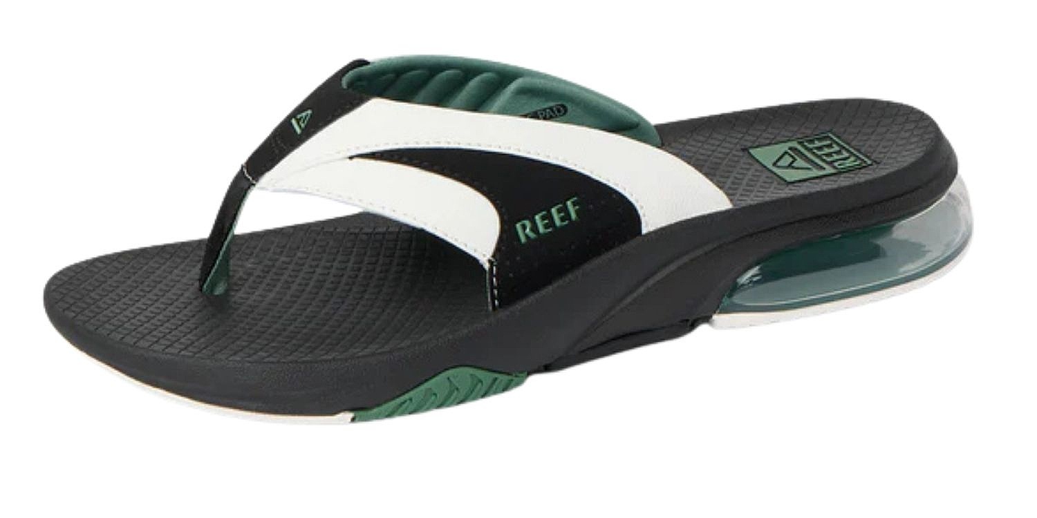 japonki  Reef Fanning + - White/Black/Green - men´s