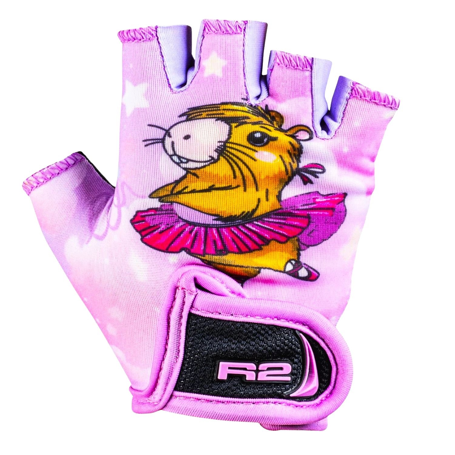 rękawice R2 Voska - ATR08A14/Pink/Brown - kid´s
